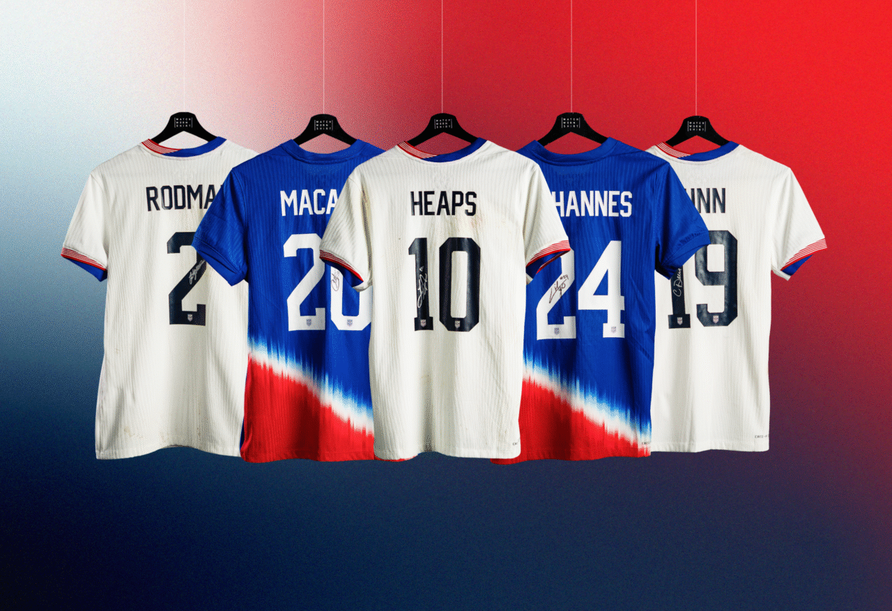 U.S. Soccer selects MatchWornShirt as official match-worn auction platform